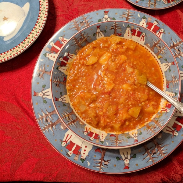 Freekeh Eggplant Stew