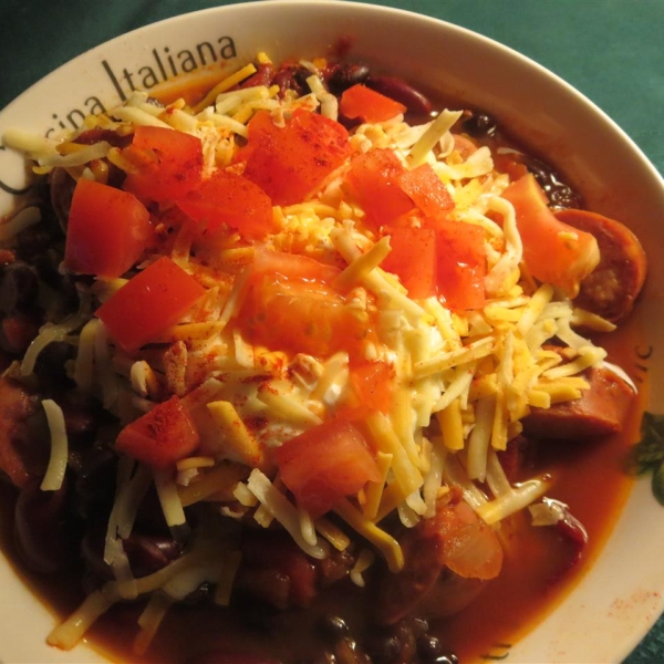Chipotle and Chorizo Chili