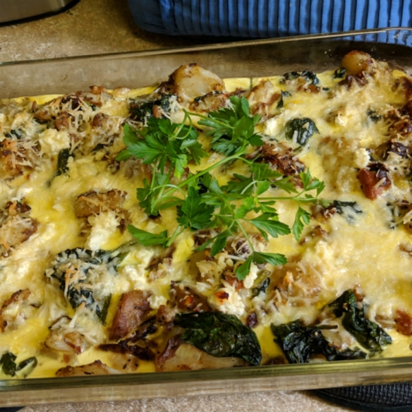 Potato and Cheese Frittata