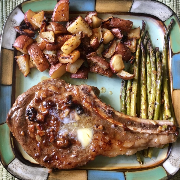 Rib-Eye Steaks with a Soy and Ginger Marinade