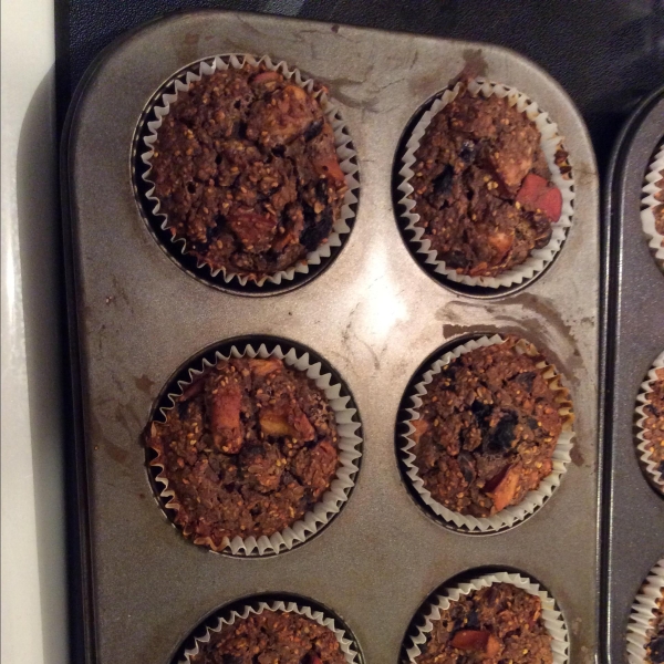 Fruit and Fiber Energy Muffins