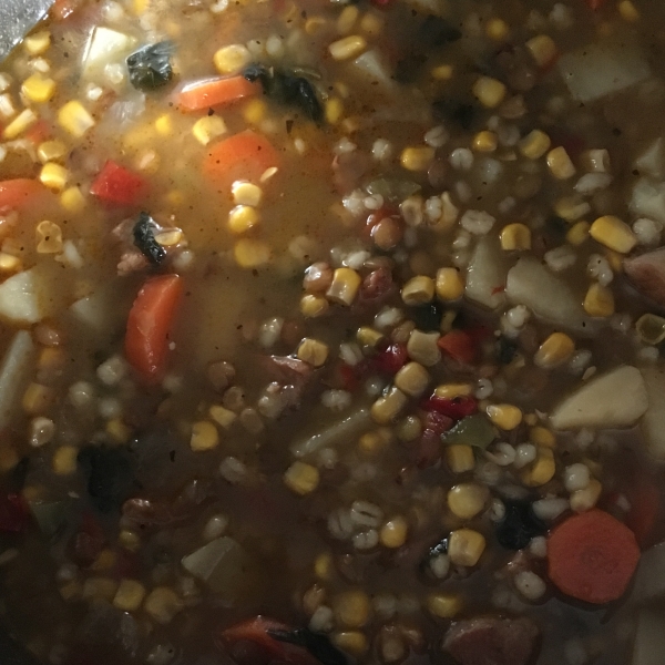 Lentil Barley Stew