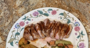 Duck with Honey, Soy, and Ginger