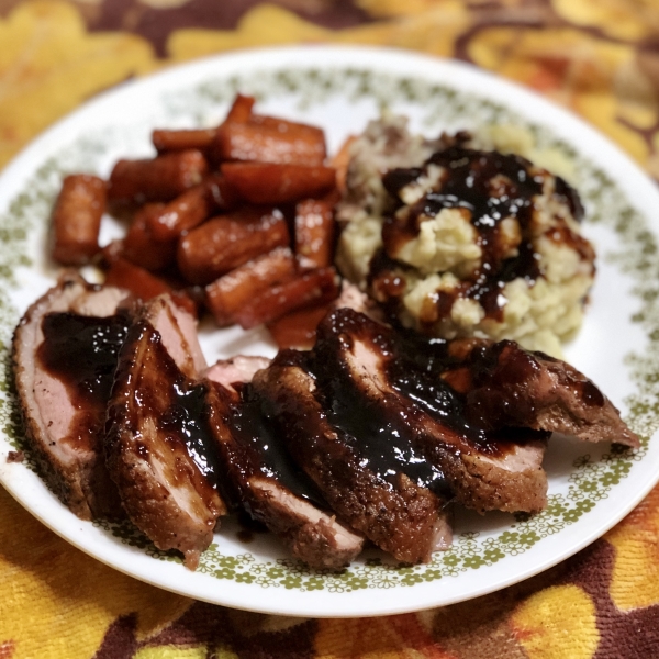 Duck with Honey, Soy, and Ginger