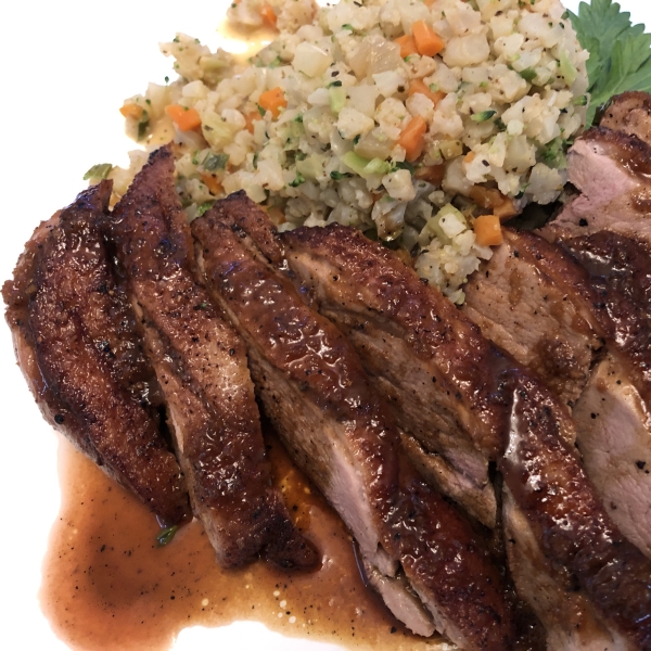 Duck with Honey, Soy, and Ginger