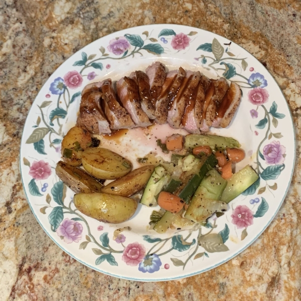 Duck with Honey, Soy, and Ginger