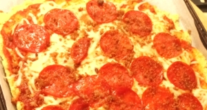 Cauliflower Almond Pizza Crust
