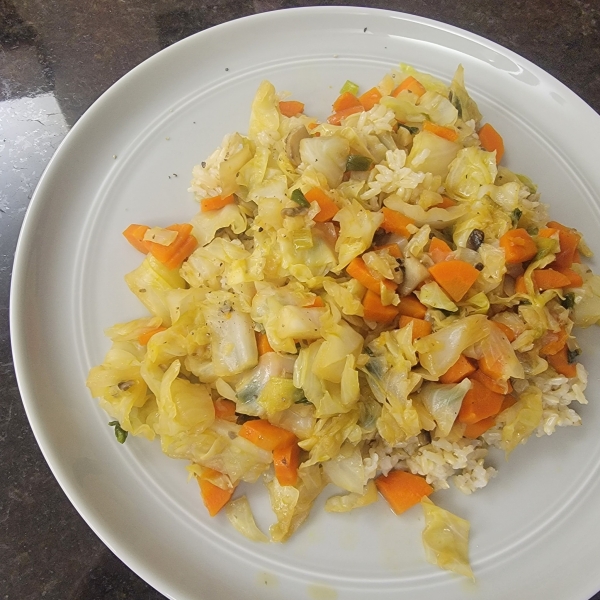 Sydney's Cabbage Stir-Fry (Daniel Fast Remix)