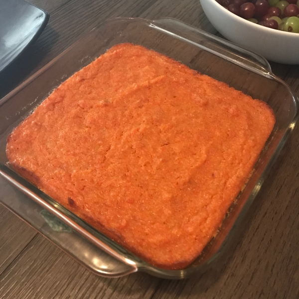Cafeteria Carrot Souffle