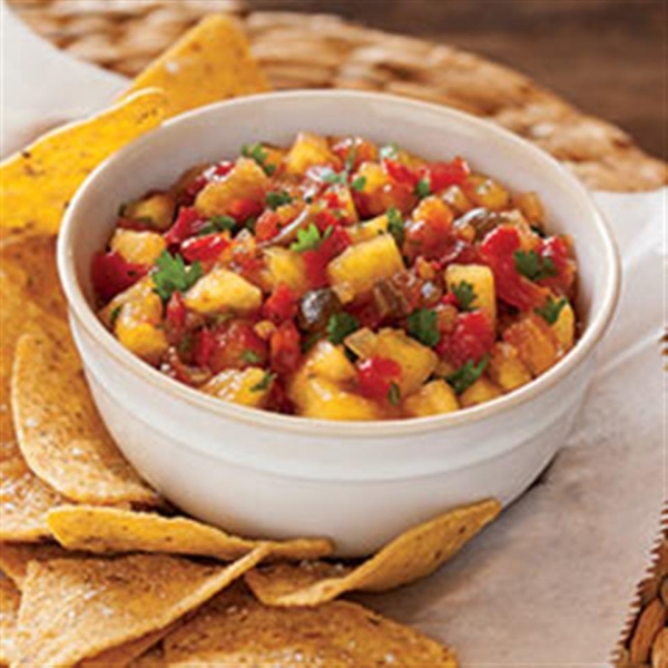 Sweet 'n' Hot Pineapple Salsa