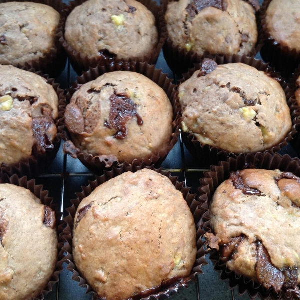 Chocolate-Banana Muffins