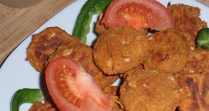 Baked Sweet Potato Falafel