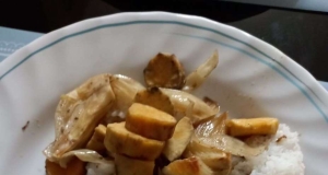 Slow Cooker Pork Loin Roast with Brown Sugar and Sweet Potatoes