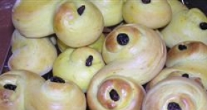 Swedish St. Lucia Buns