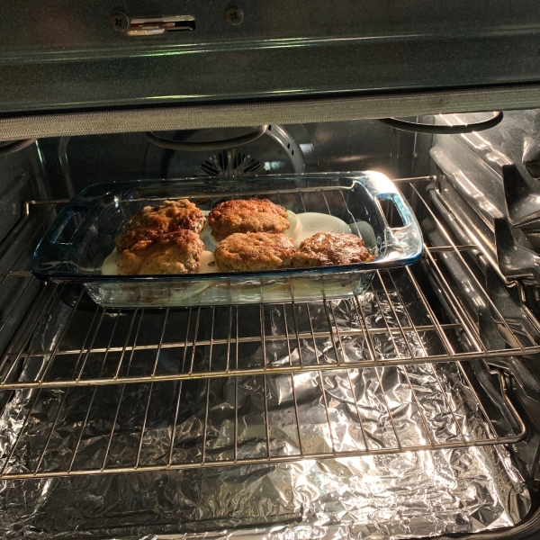 Breaded Hamburgers