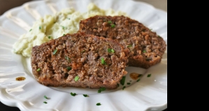 Low-Carb Meatloaf with Pork Rinds