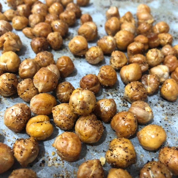 Perfectly Dry Roasted Chickpeas