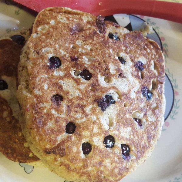 Blueberry Flax Pancakes