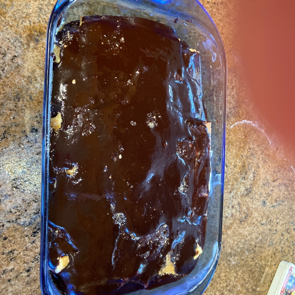 No-Bake Chocolate Eclair Cake