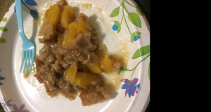 Busy Mom Peach Cobbler
