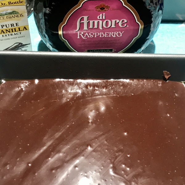 Raspberry Truffle Fudge