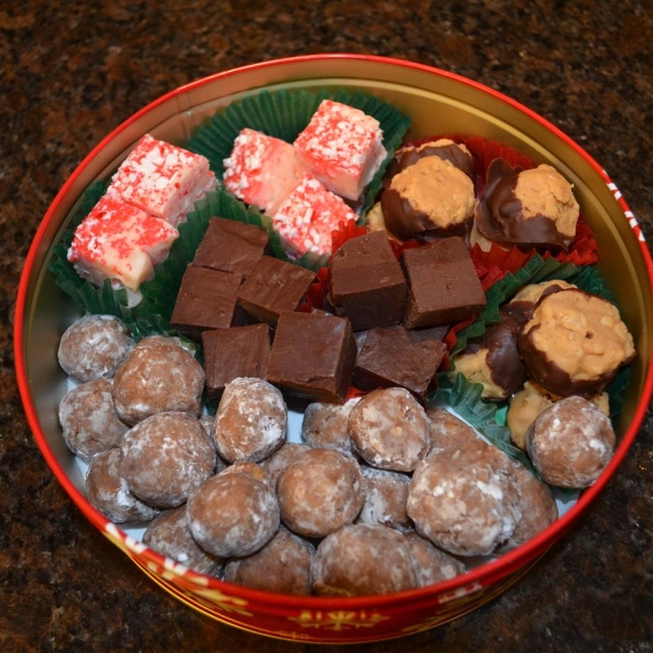 Raspberry Truffle Fudge