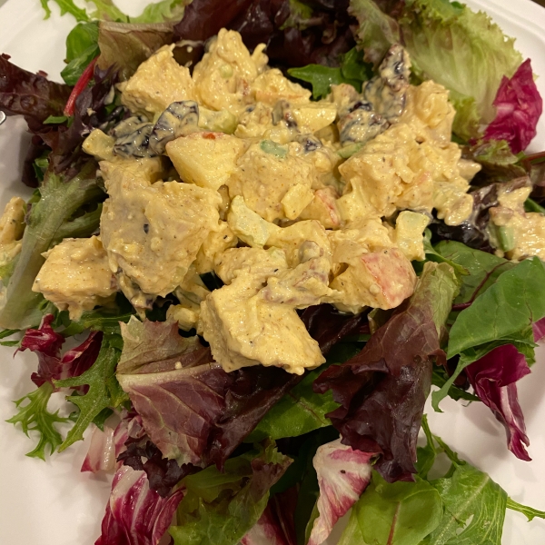 Curried Chicken Tea Sandwiches