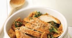 Creamy Bow-Tie Pasta with Chicken and Broccoli