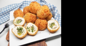Air Fryer Chicken Kiev Balls