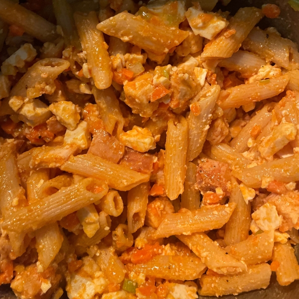 Buffalo Chicken Pasta Salad