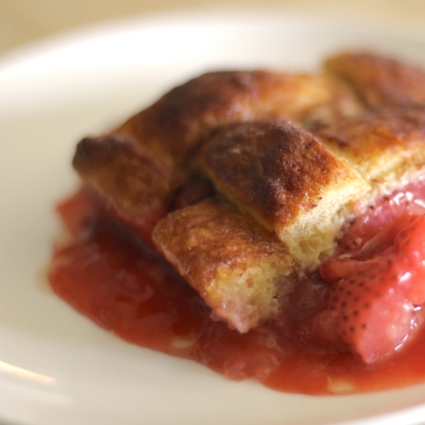 Southern-Style Strawberry Cobbler