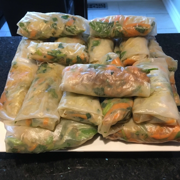 Thai Chicken Spring Rolls
