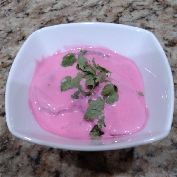 Beet and Yogurt Salad
