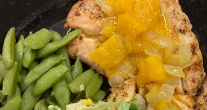 Grilled Grouper with Mango Butter