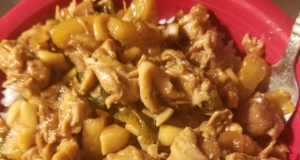 Sweet Onion and Pineapple Chicken Teriyaki
