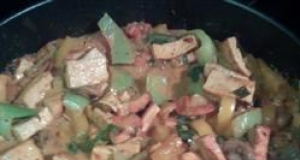 Mild Coconut Tofu Curry
