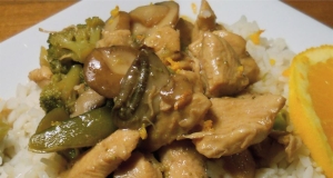 Citrusy Chicken and Broccoli