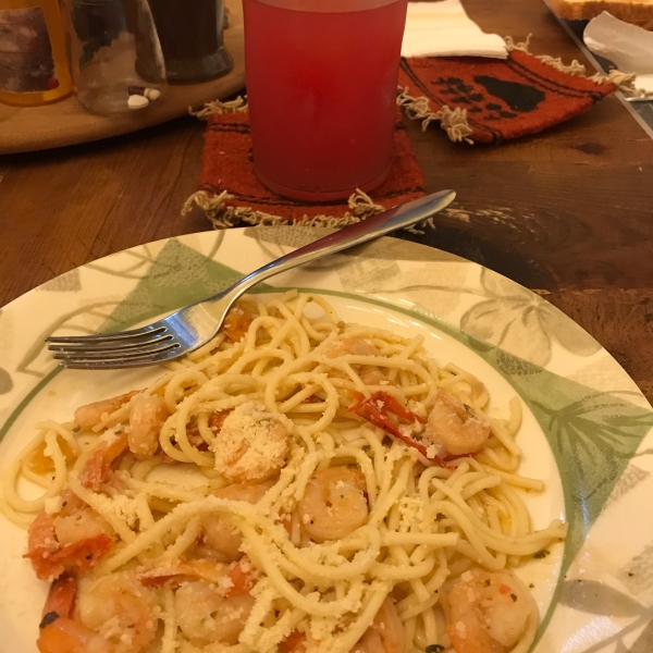 Shrimp Scampi with Angel Hair Pasta