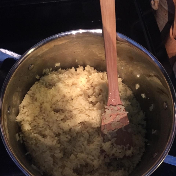 Lemon Rice with Peas