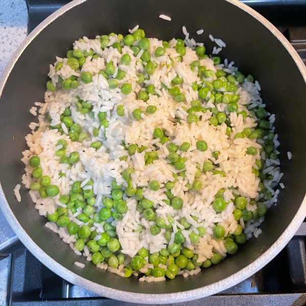 Lemon Rice with Peas