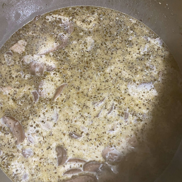 Low-Carb Chicken and Mushroom Soup