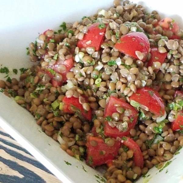 Cold Lentil Salad