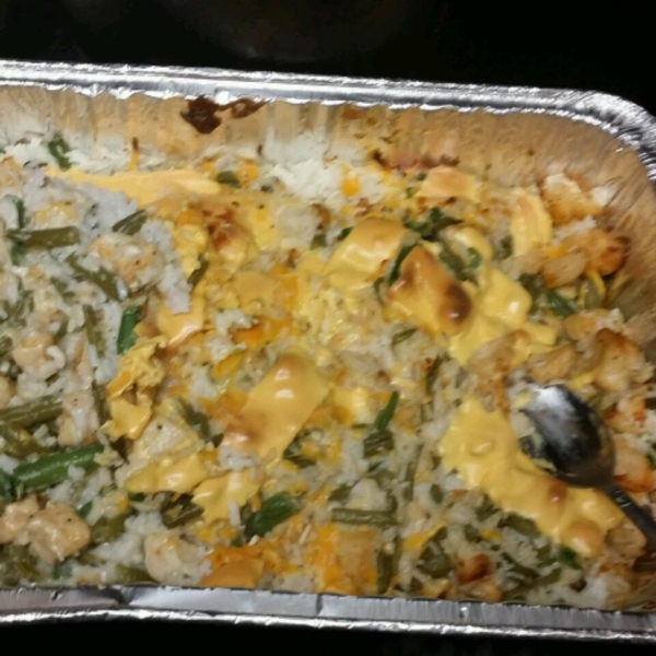 Chicken, Rice, and Green Bean Casserole