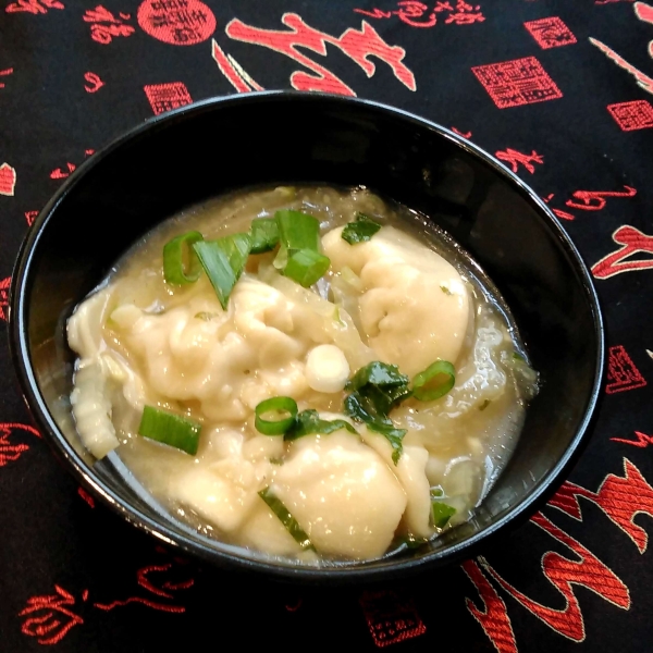 Instant Pot Dumpling Soup