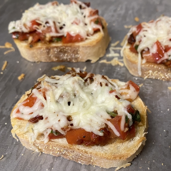 Double Tomato Bruschetta