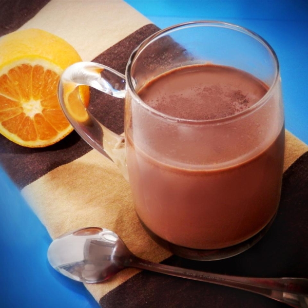 Christmas Orange Hot Chocolate