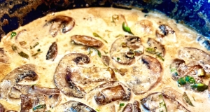 Easy Creamy Mushroom Stew