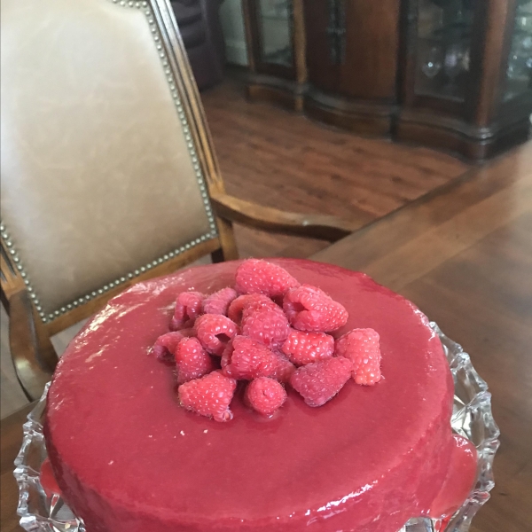 Chocolate-Raspberry Cheesecake