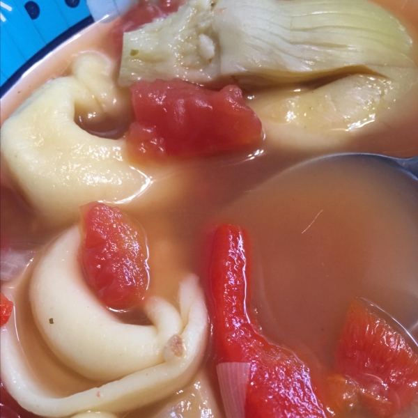 Slow Cooker Tortellini