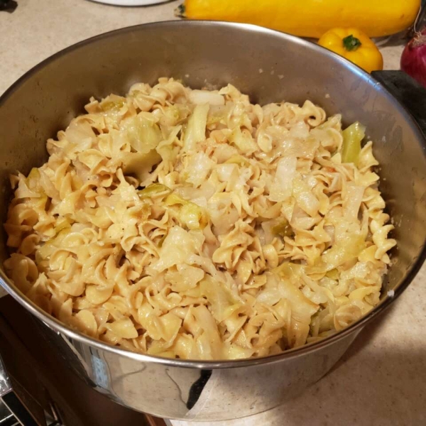 Haluski - Cabbage and Noodles